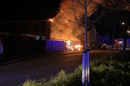 Flinke brand bij woning in Enkhuizen