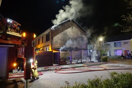 Flinke brand bij woning in Enkhuizen