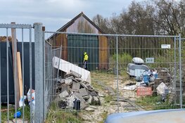 Brandje bij loods snel onder controle