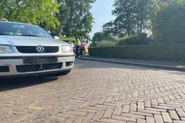 Aanrijding tussen fietsster en auto in Enkhuizen