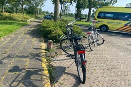 Aanrijding tussen fietsster en auto in Enkhuizen