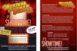 ‘Musical Summer School gaat door dit jaar!’