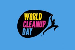 World Cleanup day in het Wilhelminaplantsoen