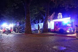 Grote brand in oude binnenstad Enkhuizen