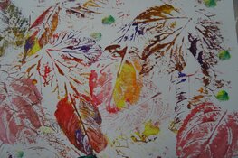 Workshop: Schilderij van herfstbladeren