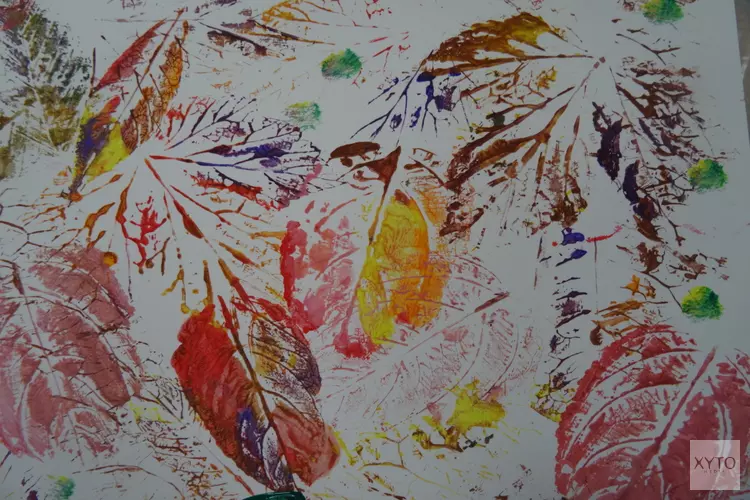 Workshop: Schilderij van herfstbladeren