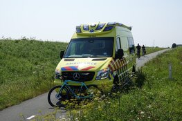 Twee gewonden op fietspad Enkhuizen