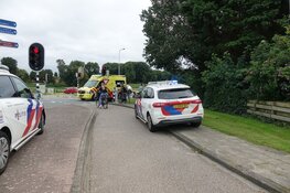 Aanrijding tussen auto en fietsster in Enkhuizen