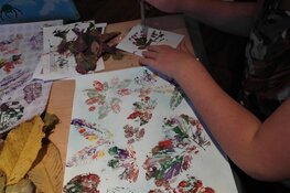 Workshop Placemat van Herfstbladen