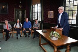 Uitreiking vrijwilligersspelden