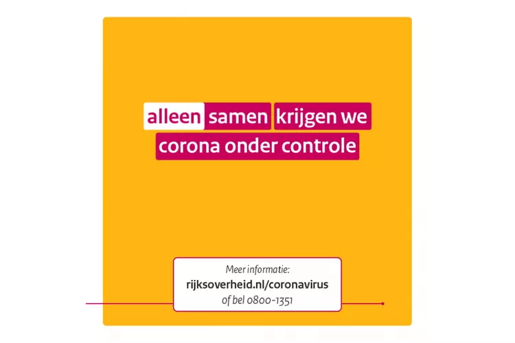 Extra coronamaatregelen, meer aandacht voor basisregels