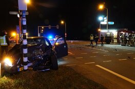 Twee gewonden bij ernstig ongeval in Grootebroek
