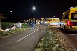 Ongeval in Lutjebroek: één aanhouding en één gewonde