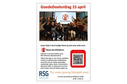 GoedeDoelenDag RSG Enkhuizen: vrijdag 15 april