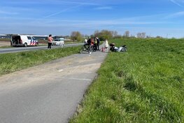 Motorrijder gewond na val op N307