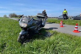 Motorrijder gewond na val op N307