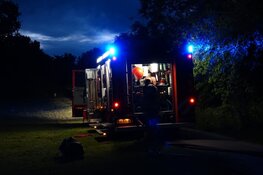 Brand bij pand reddingsbrigade Enkhuizen