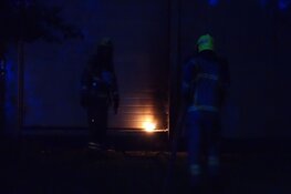 Brand bij pand reddingsbrigade Enkhuizen