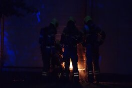 Brand bij pand reddingsbrigade Enkhuizen