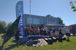 SUP against the plastic soup, een groot succes!