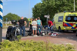 Motorrijder komt ten val in Grootebroek
