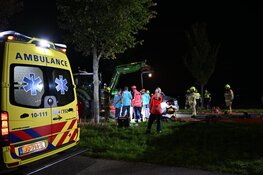 Zwaargewonde bij ernstig ongeval op Markerwaardweg in Venhuizen