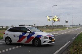 Scooterrijder zwaargewond na botsing in Bovenkarspel