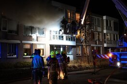 Meerdere woningen ontruimd na brand in appartement Enkhuizen