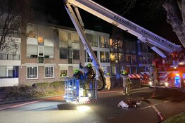 Meerdere woningen ontruimd na brand in appartement Enkhuizen