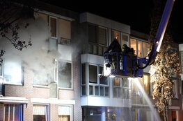 Meerdere woningen ontruimd na brand in appartement Enkhuizen