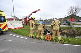Ernstig ongeval in Lutjebroek, bestuurder gereanimeerd