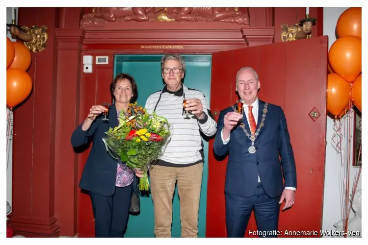 Koninklijke onderscheiding voor Jan Pieter Reinstra