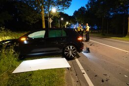 Flinke schade aangericht door vluchtende automobilist