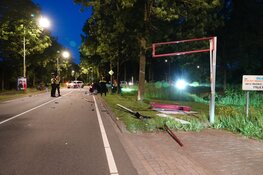 Flinke schade aangericht door vluchtende automobilist