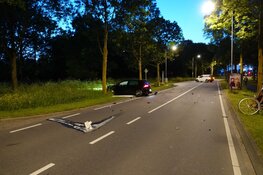 Flinke schade aangericht door vluchtende automobilist