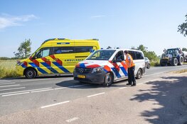 Kop-staartbotsing vlak voor dijk Enkhuizen-Lelystad