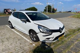 Kop-staartbotsing vlak voor dijk Enkhuizen-Lelystad