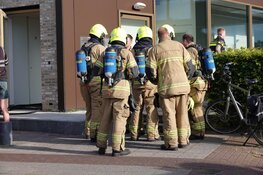 Brand in appartement in Enkhuizen