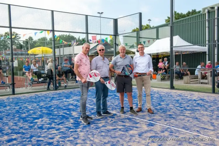 Opening padelbanen