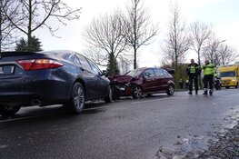 Frontale aanrijding in Grootebroek