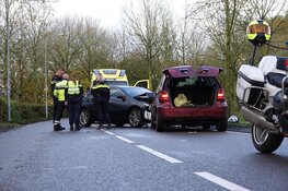 Frontale aanrijding in Grootebroek