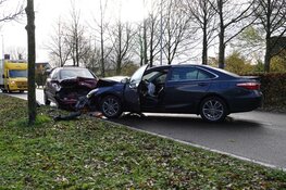 Frontale aanrijding in Grootebroek