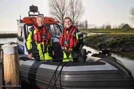 Sjaak van de Ruit neemt afscheid als schipper bij Reddingstation Wijdenes