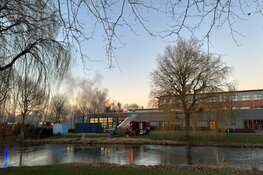 Uitslaande brand in school Grootebroek