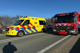 Gewonden bij botsing op Markerwaarddijk in Enkhuizen