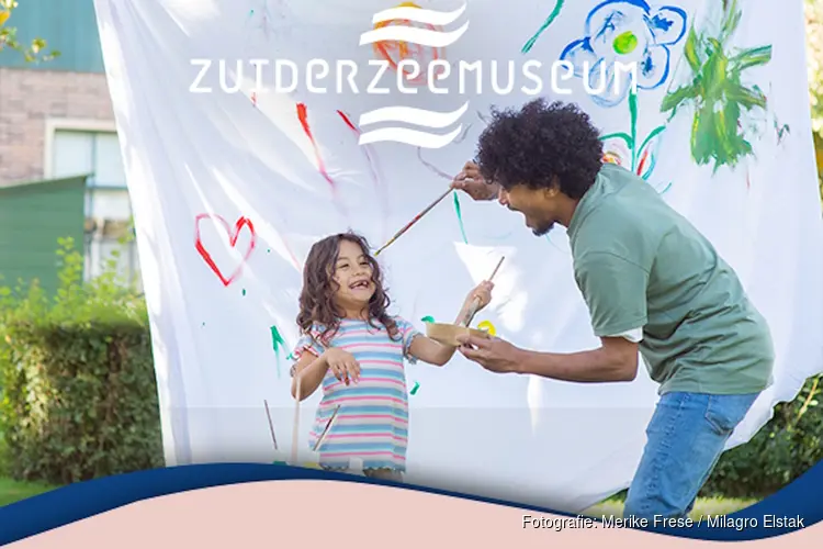 Tussen Kunst en Kidz, hét creatieve doe-evenement in de meivakantie Van MinMeerZee tot onderwaterdiertjes in het Zuiderzeemuseum