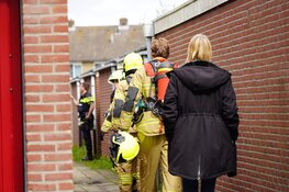 Kleine schuurbrand in Enkhuizen