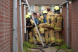 Kleine schuurbrand in Enkhuizen