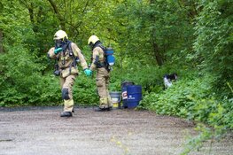 Dumping van vaten in Streekbos Bovenkarspel