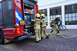 Kleine brand in winkel in Nieuwstraat Enkhuizen